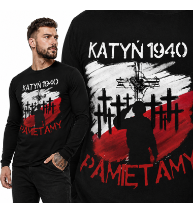 LONGSLEEVE PATRIOTYCZNY KATYN PAMIETAMY